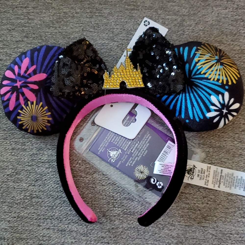 Minnie mouse main attraction Fireworks headband